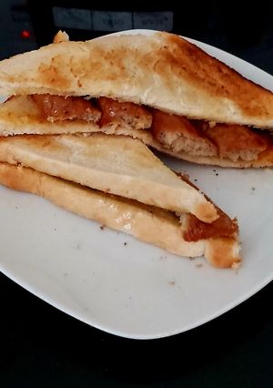 A picture of Simple Sausage on Toast.