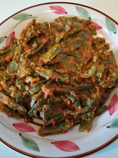 Una foto de Judías verdes a la andaluza