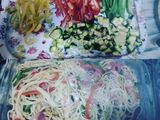 Espagettis en ensalada