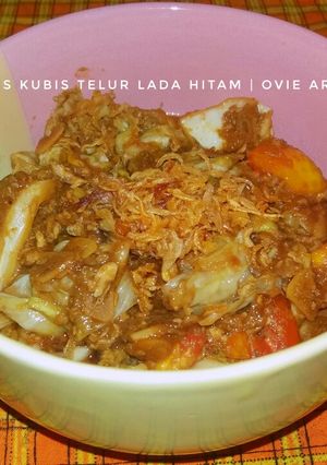 Foto resep Tumis Kubis Telur Lada Hitam (Praaktiis)