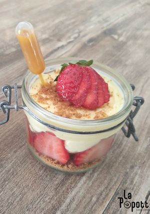 Une photo de Fraisier en bocal