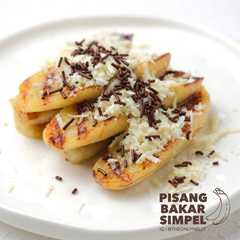 A picture of Pisang Bakar.