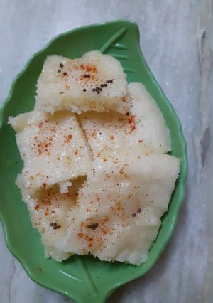 A picture of Instant Rava Dhokla.