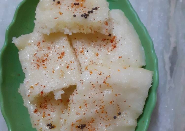 Easiest Way to Make Quick Instant Rava Dhokla