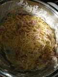 Espaguetis a la carbonara