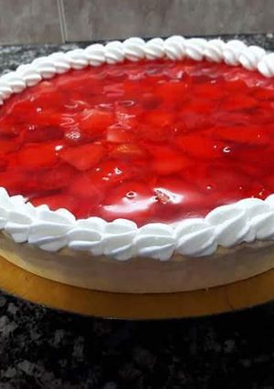 Una foto de Tarta de frutilla