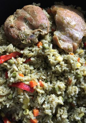 Una foto de Arroz con pollo 🍗