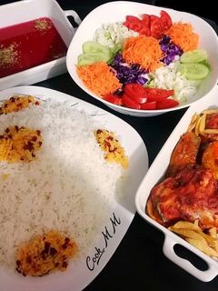 عکسی از دستور مرغ مجلسی به سادهترین روش