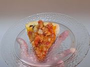 Una foto de pizza de surimi