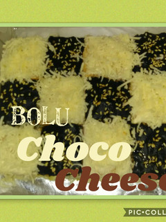 Foto resep Bolu Choco Cheese #Ketofy