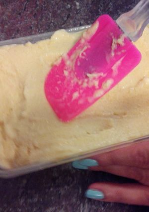Foto principal de Helado de mantecado en Thermomix