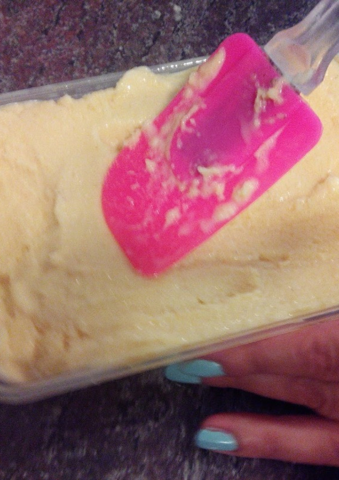 Una foto de Helado de mantecado en Thermomix