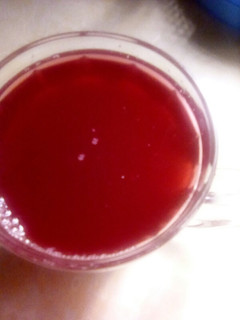 A picture of Mulberry juice.