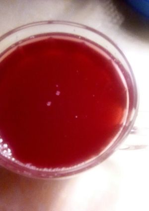 A picture of Mulberry juice.