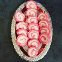 Coconut Swiss Roll A picture of Coconut Swiss Roll.