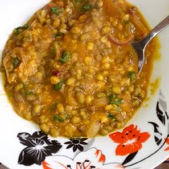 A picture of Ndengu stew.