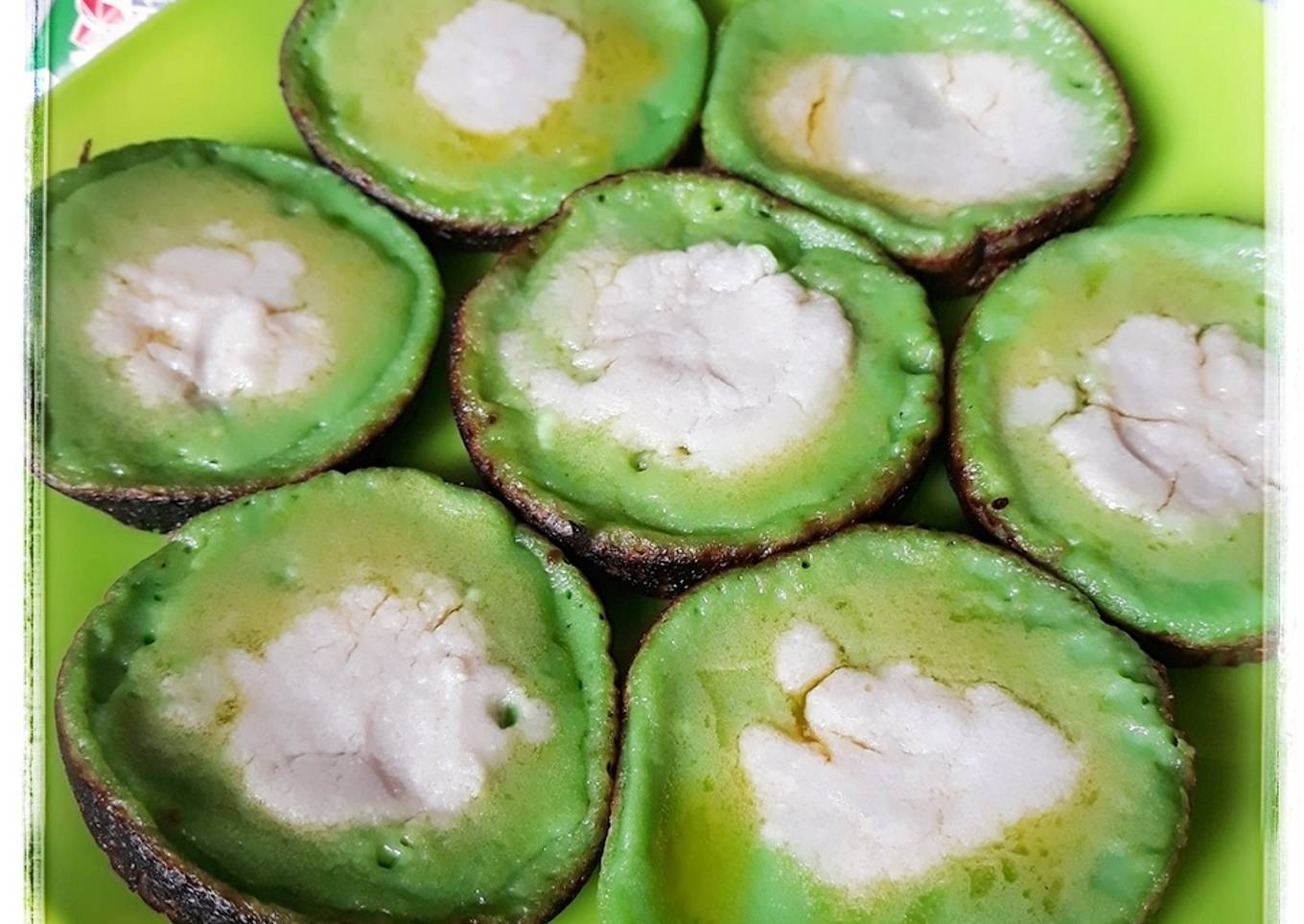 Bibingkaan Pandan (Kue Khas Kalsel)