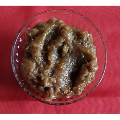 A picture of Aata Halwa.