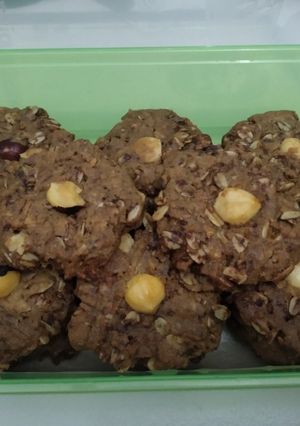 Foto resep Cookies Granola No Mixer No Oven