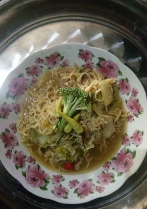 Foto resep Mie kuah simpel