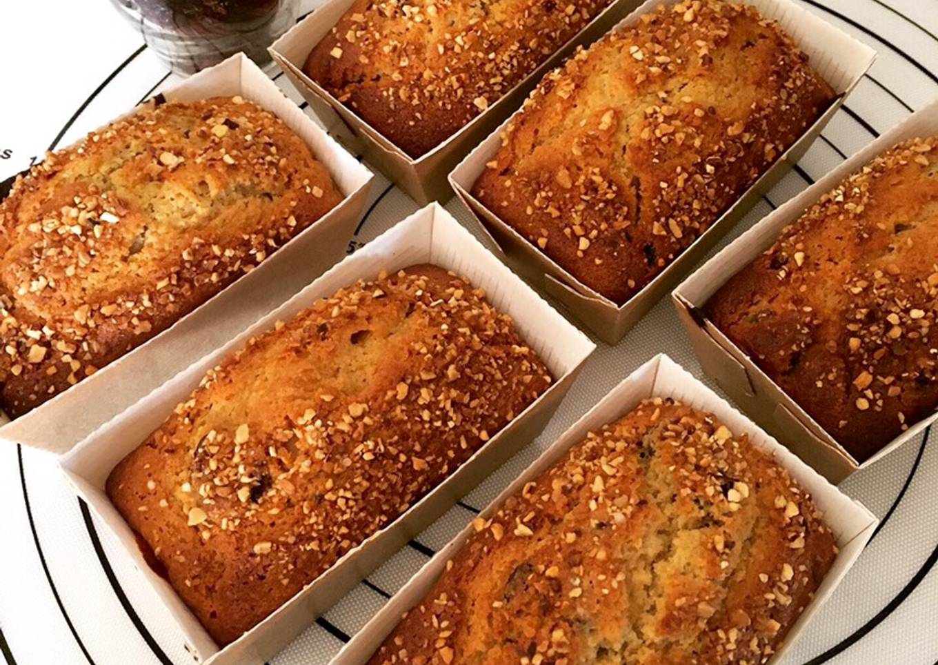 Petits cake aux cranberries