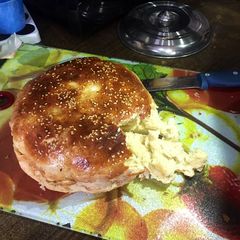 A picture of Home made bread🥠🍞.