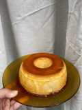 Flan casero a baño María
