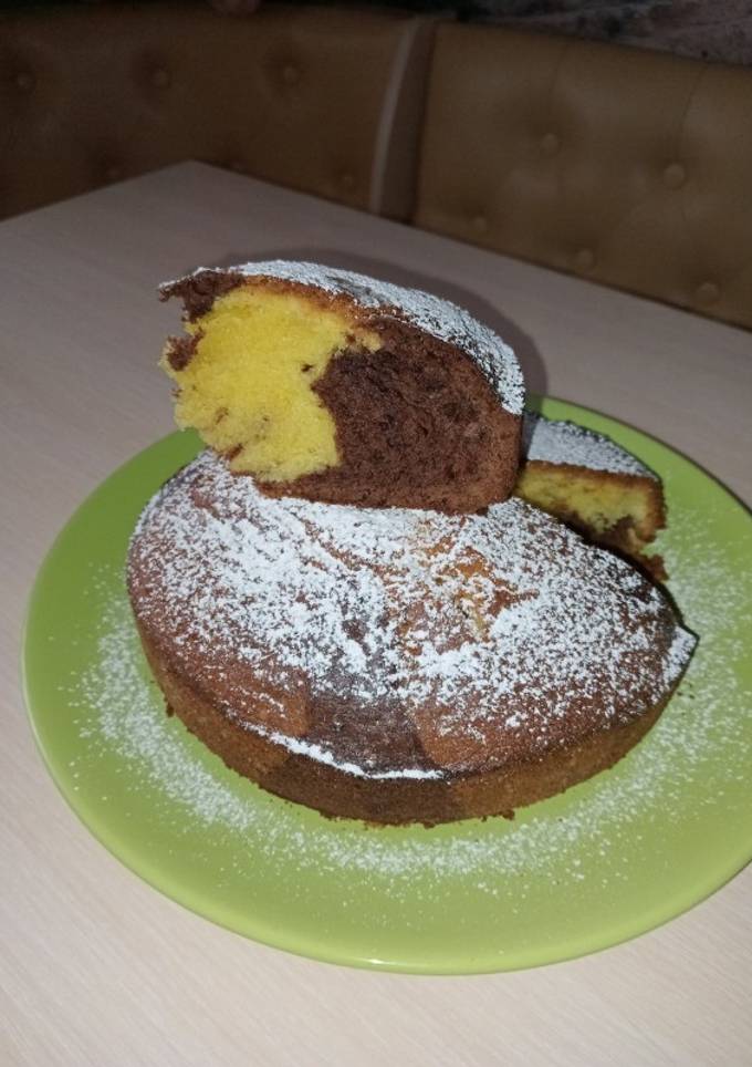 Лимонно-шоколадний кекс