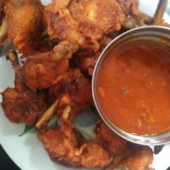A picture of Chicken lollypop.