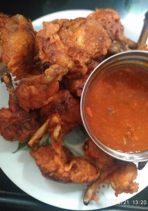 A picture of Chicken lollypop.
