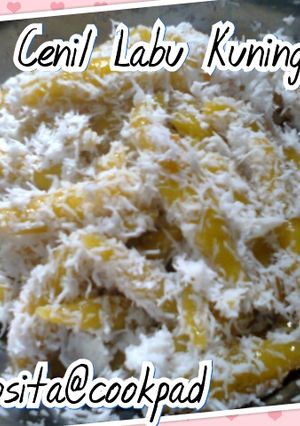Foto resep Cenil Labu Kuning