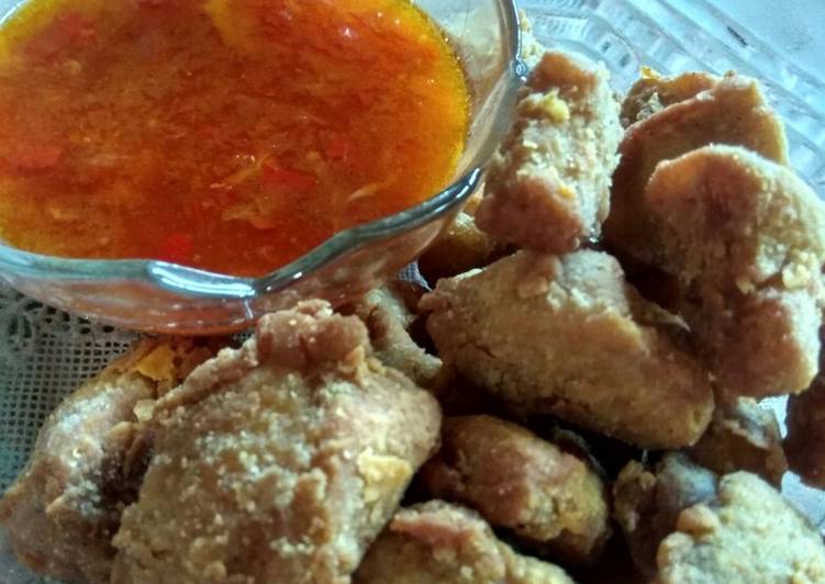 Langkah Mudah untuk Menyiapkan Chicken pop asam manis, Bikin Ngiler
