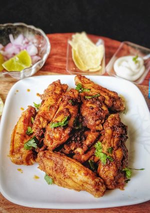 A picture of Chili Chicken Wings.