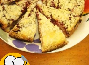 Una foto de Kuchen de migas