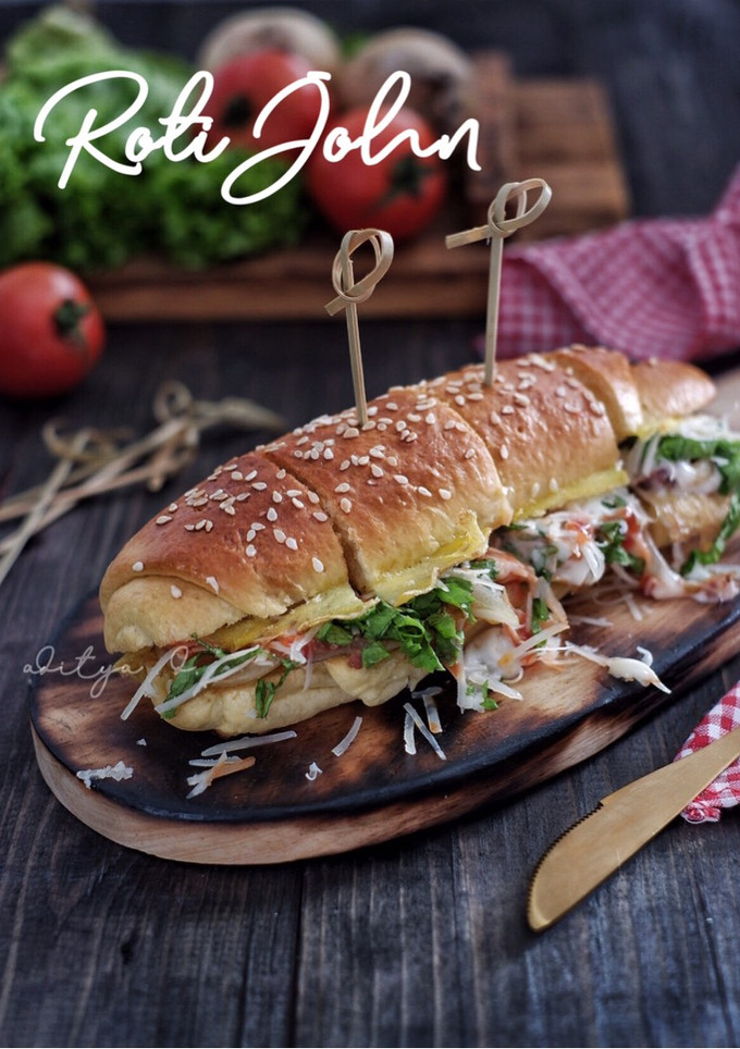 Foto resep Roti John