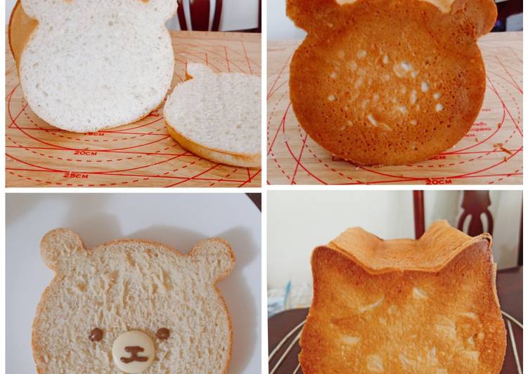 Simple Way to Make Tasteful Fluffy Bear Bread 2