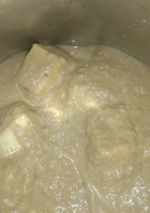A picture of Malai paneer.