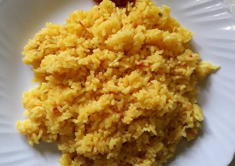 Easiest Way to Make Quick Fried Rice#authormarathon#4weekschallenge#charityrecipe#