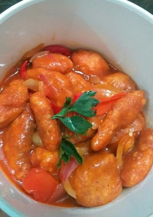 Foto resep Ikan Tepung Saus Pedas Asam Manis