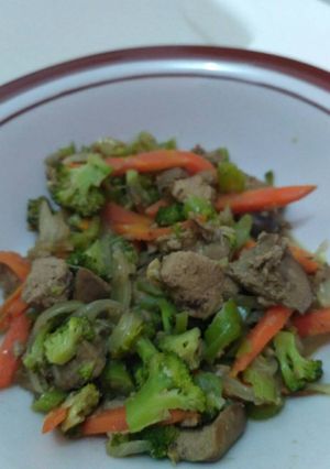 Foto resep MPASI Capcay Ati Ayam