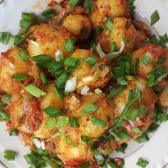 Potato manchurian A picture of Potato manchurian.