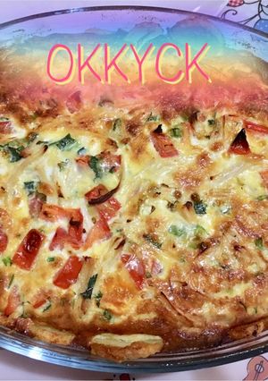 Foto resep Potato crusted quiche