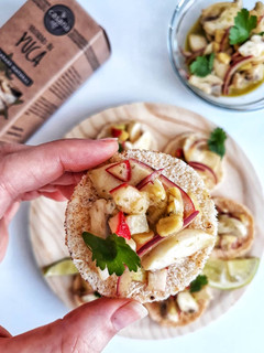 Una foto de 🌱CEVICHE VEGANO🌱