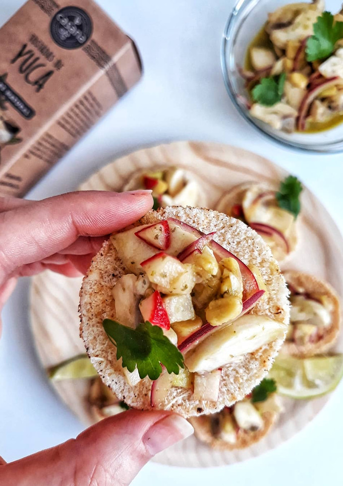 Una foto de 🌱CEVICHE VEGANO🌱