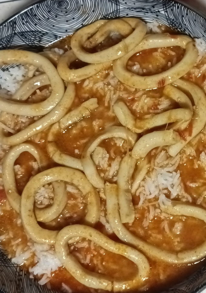 Una foto de Calamares a la riojana en Monsieur Cuisine