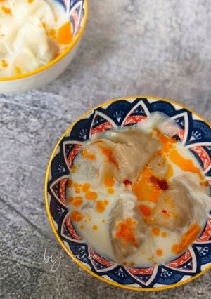 Foto resep Pangsit Kuah Keju
