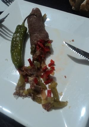 Una foto de Bistec a la Mexicana,  estilo ranchero las Correa, Jalisco México