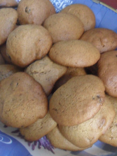 Una foto de Galletas de boniato y chocolate