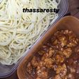 SPAGHETTI AYAM SAUS BBQ PEDAS GILA #dirumaaja (self quarantine)