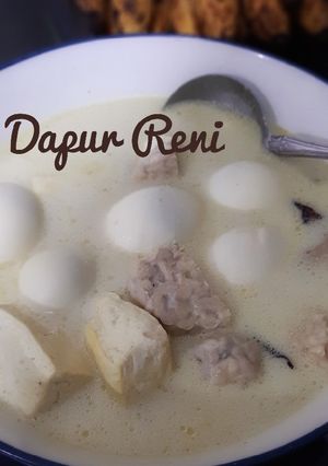 Foto resep Tahu Telor Santan